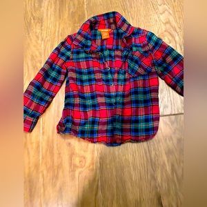 Boys joe fresh flannel shirt